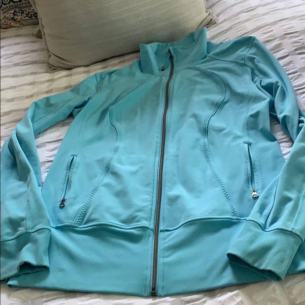 Lululemon light blue jacket
